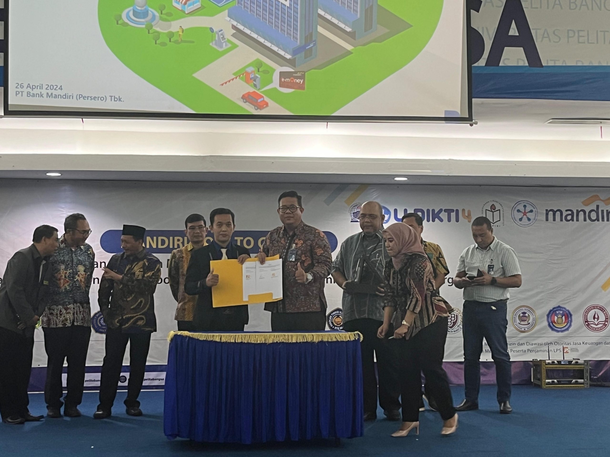 PT.BANK MANDIRI (PESERO) TbK JALIN KERJASAMA 20 KAMPUS WUJUDKAN ...